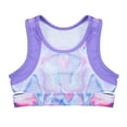thumbnail image 1 of inhzoy Kids Girl Racerback Tops Tie Dye Crop Tank Tops Dance T Shirts, 1 of 7