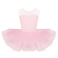 thumbnail image 1 of inhzoy Kids Girls Mesh Splice Princess Ballet Dance Tutu Dress,Sizes 4-12 Pink 6, 1 of 9