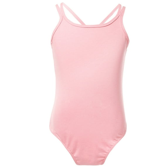 inhzoy Kids Girls' Spaghetti Straps Camisole Tank Leotard