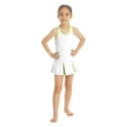 thumbnail image 1 of inhzoy Kids Girls Tennis Golf Sports Dress with Shorts Athletic Active Tracksuit,Sizes 6-14 White 6, 1 of 10