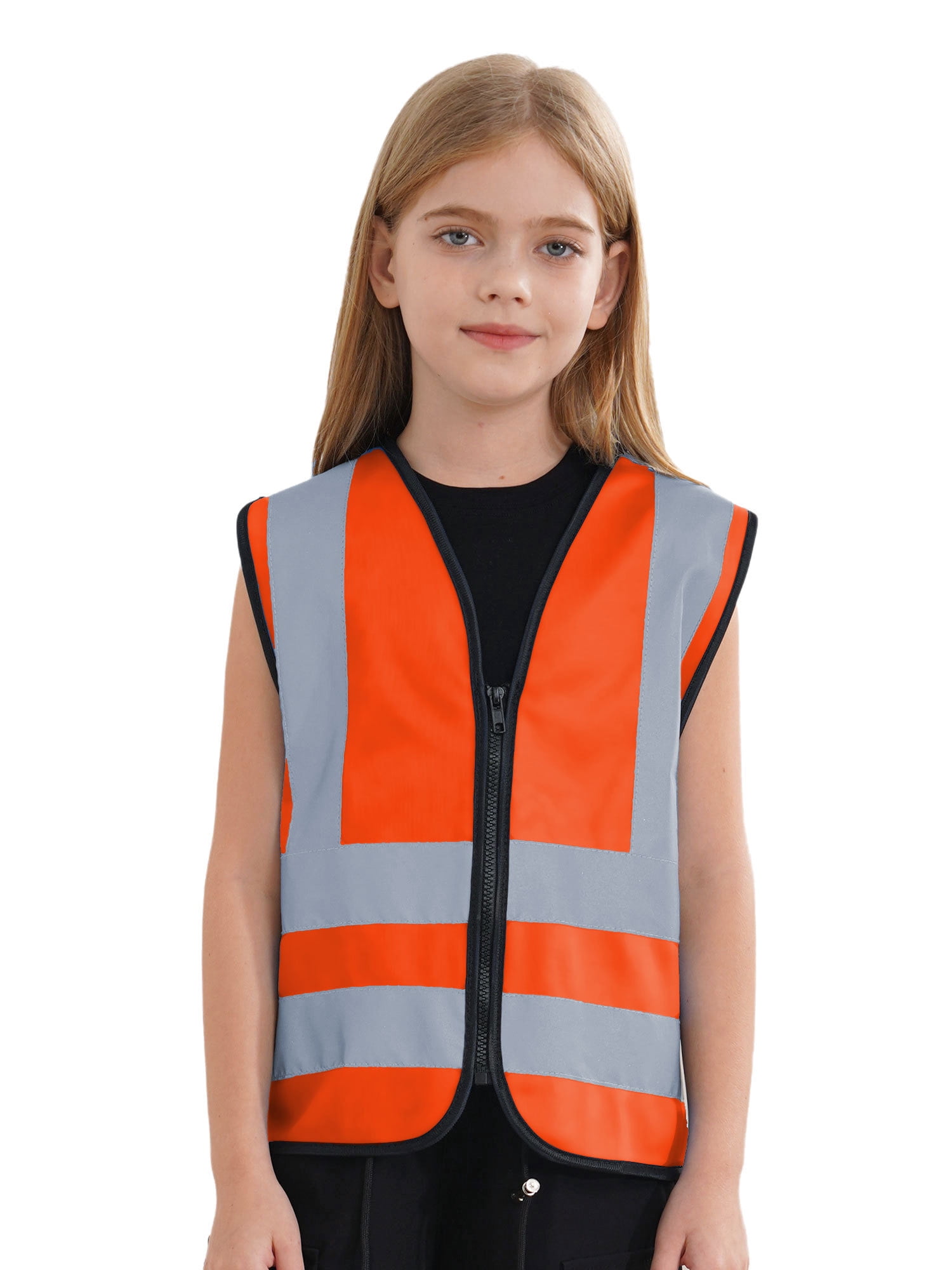 High-Visibility Kids' Safety Vest EN 1150 - Certified Reflective Gear For Children - View #11
