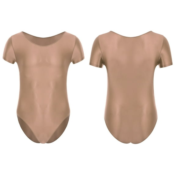 inhzoy Mens Workout Bodysuit Ultra Thin Skinny Jumpsuit Athletic Singlet Swimwear T-shirt Top