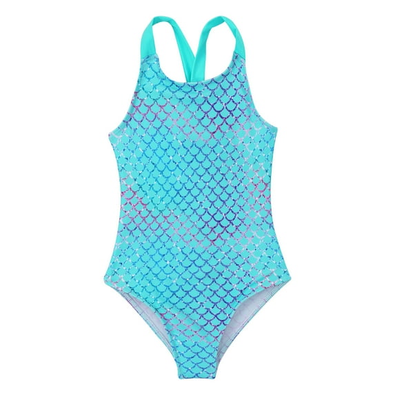 inhzoy Nimiya Kids Girls Cute Horse Stars Pattern Swimsuits