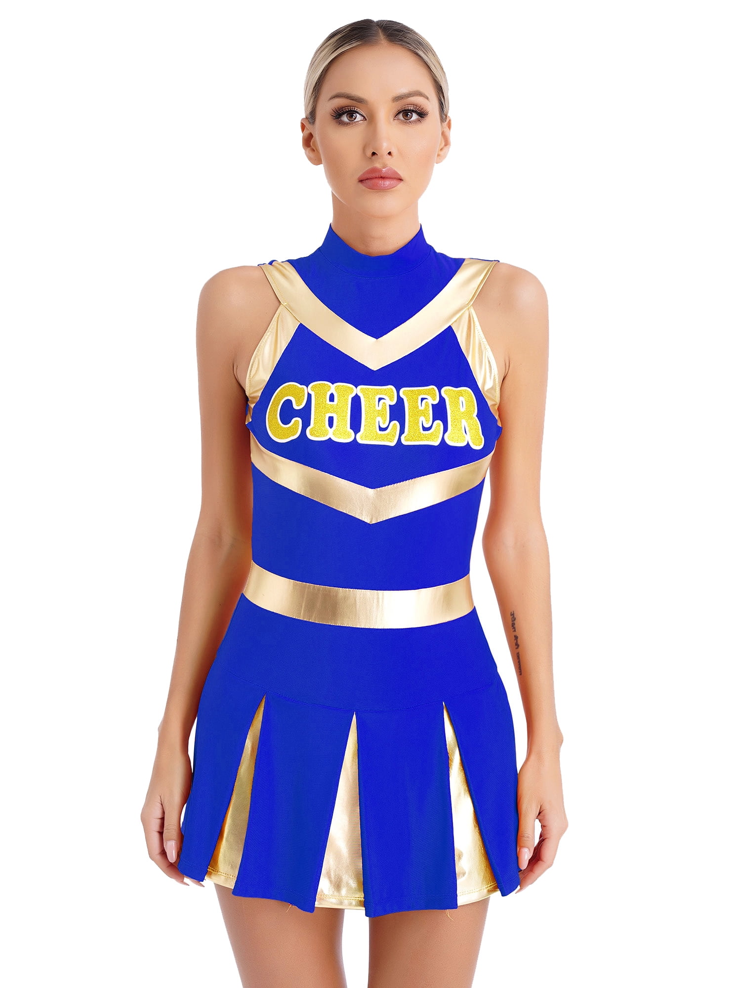 Design Your Own Cheer Uniform Royal Y Cheerleading Bodysuit