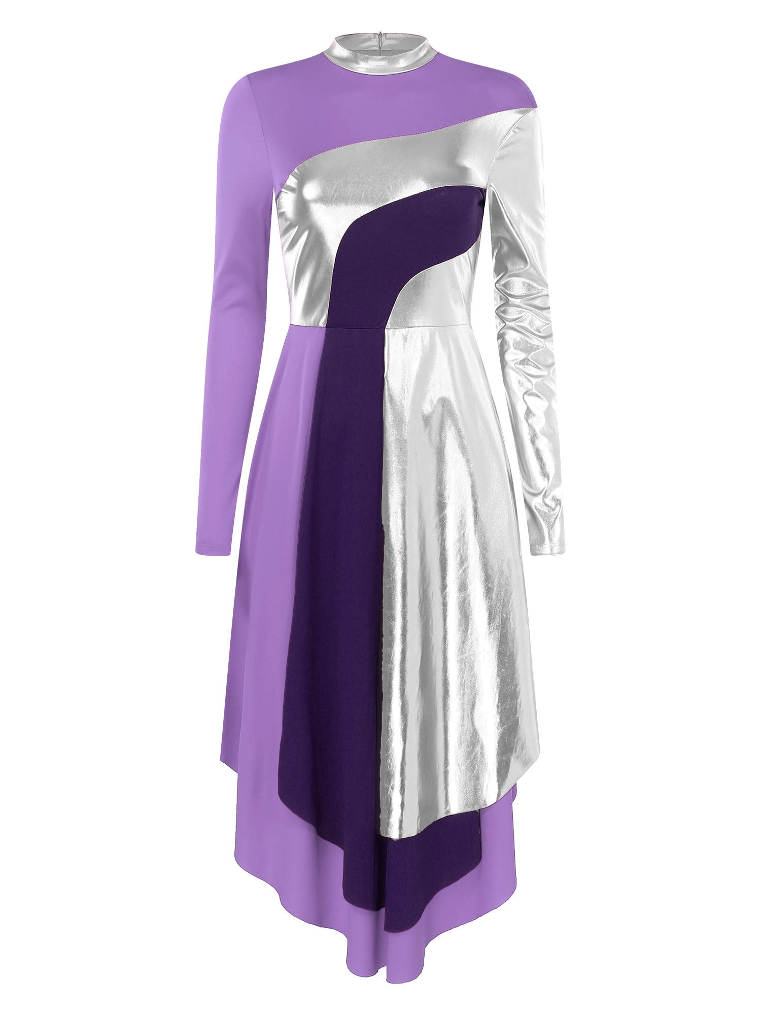 purple liturgical dance dress Girls Simplicity Praise Dance Dress | 13524c