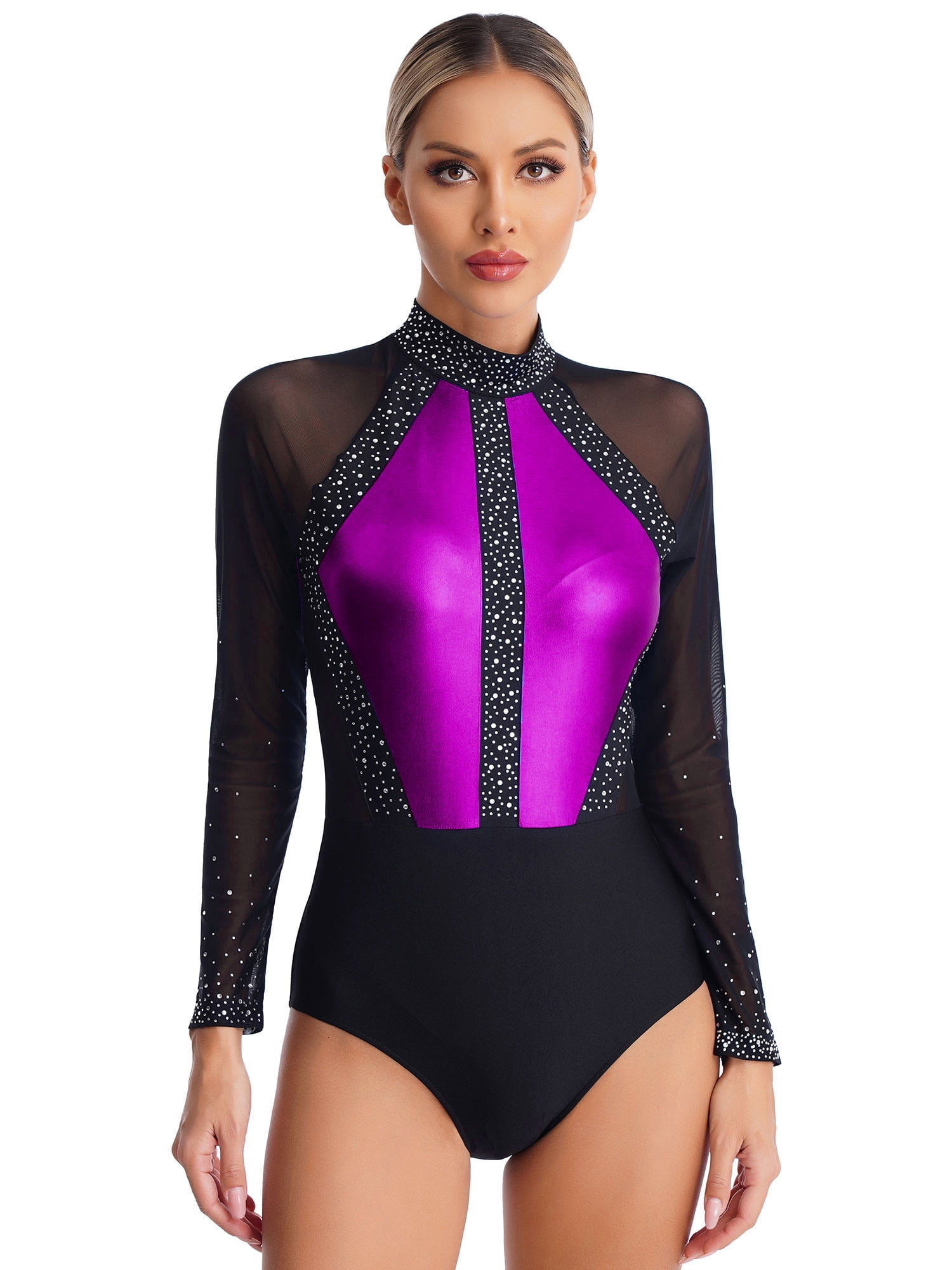 inhzoy-Women-s-Metallic-