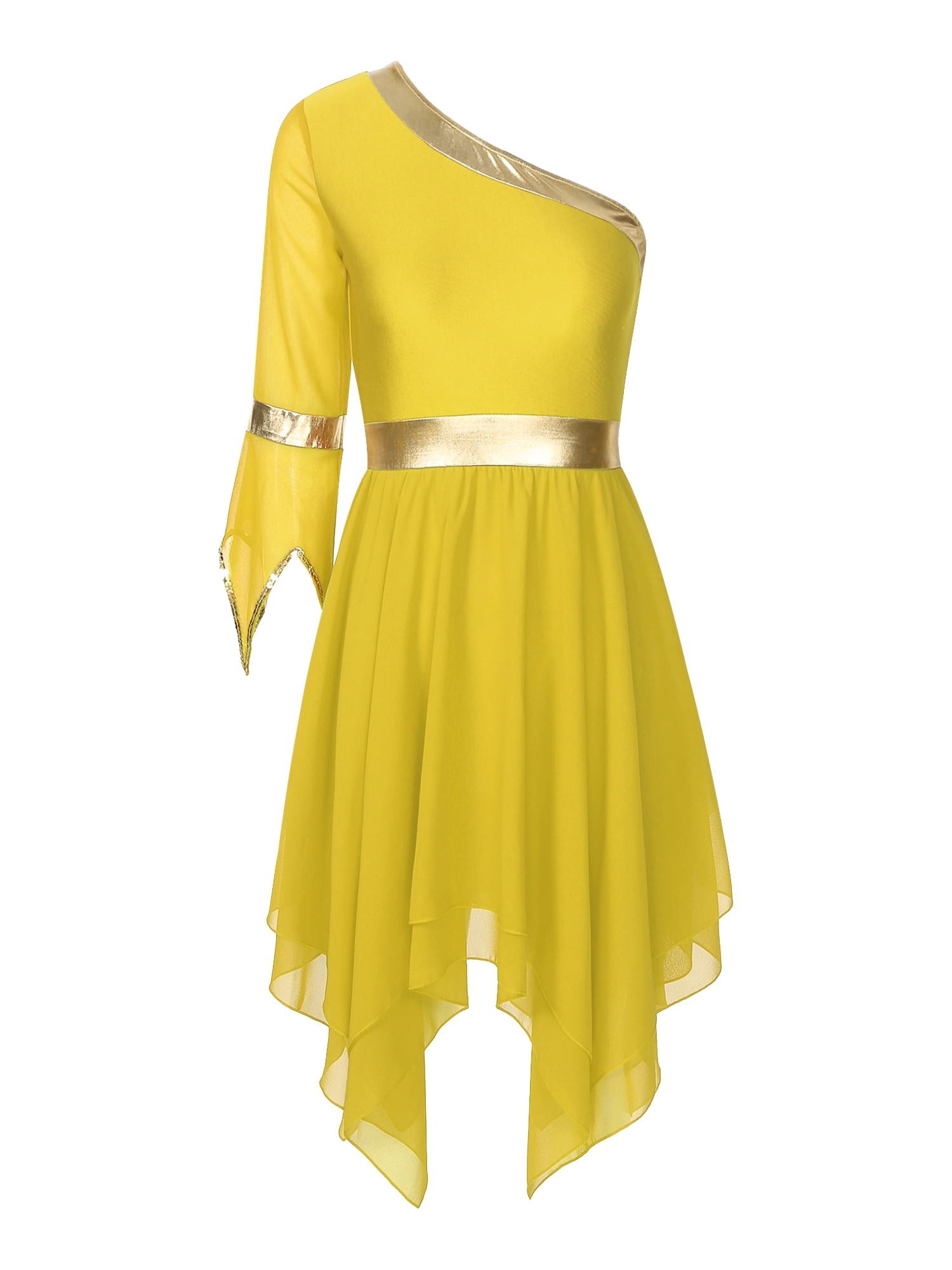 Psalm Dress in Yellow main image 1