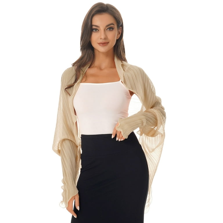 Ladies shrugs and cover ups best sale