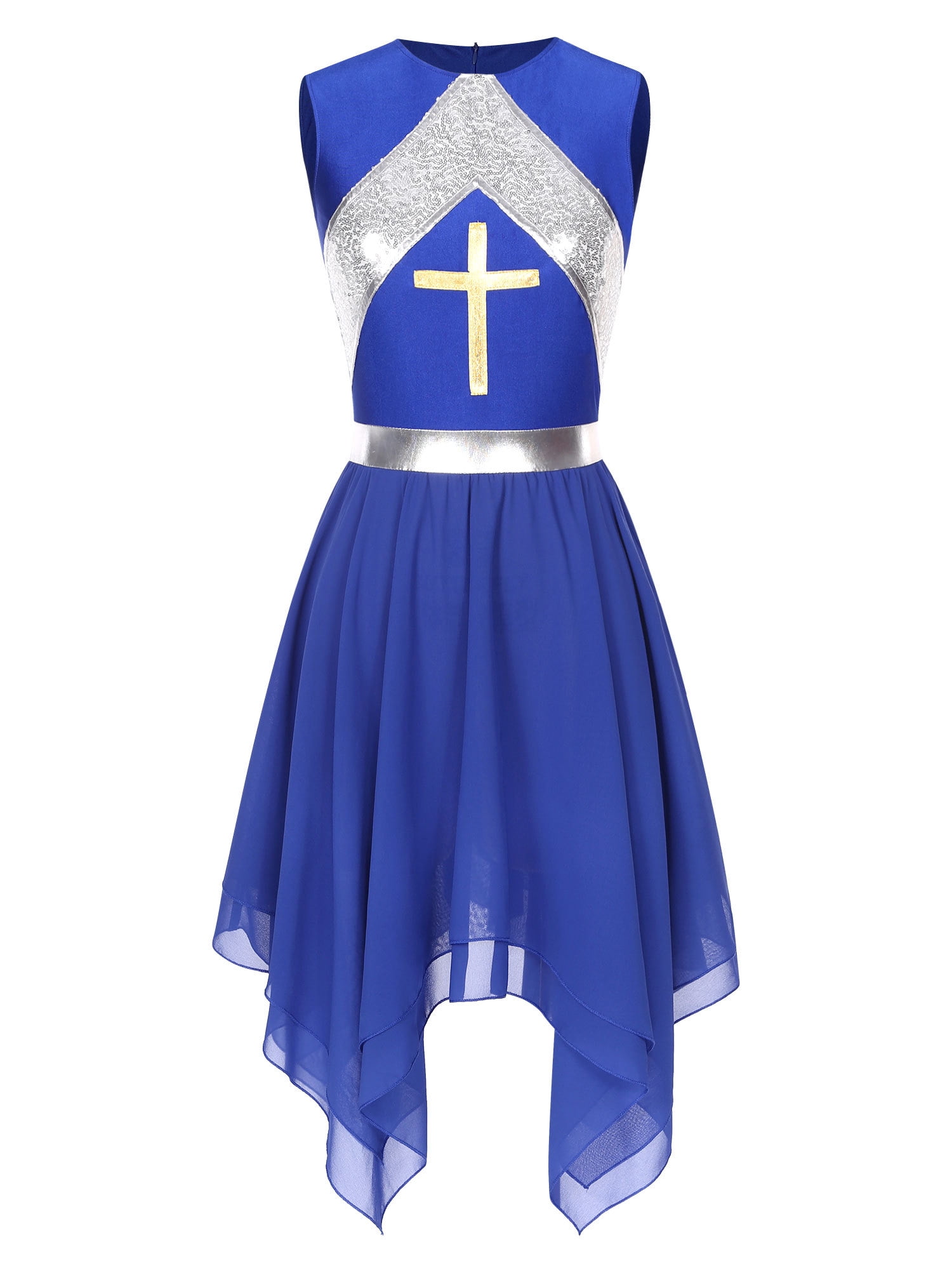 dillards royal blue prom dress Lace-Up Long Sequin Prom Dress: Aerie Couture 263 Purple / 000 main image 1
