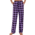 thumbnail image 1 of iniber Womens Pajama Pants with Pockets, Soft Drawstring Lounge Pants Pjs Sleep Bottoms(Plaid 05, Medium), 1 of 6