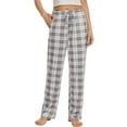 thumbnail image 1 of iniber Womens Pajama Pants with Pockets, Soft Drawstring Lounge Pants Pjs Sleep Bottoms(Plaid 09, Small), 1 of 6