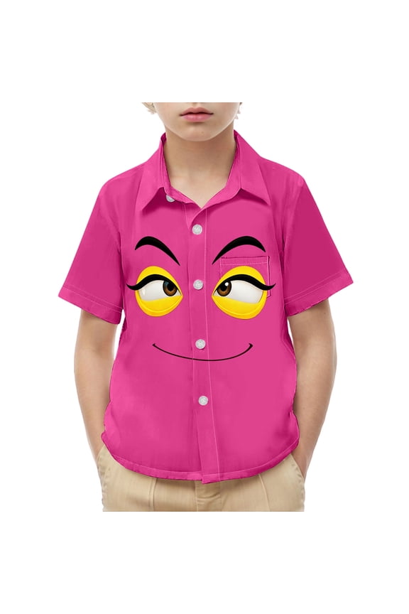 ink Children Boy Girl Brunch Tshirts Short Sleeve Tops Tee for Kid Print Kawaii School Girl Costumes Cosplay Summer Fall Tee Shirt 2026 Clothes 12 Years