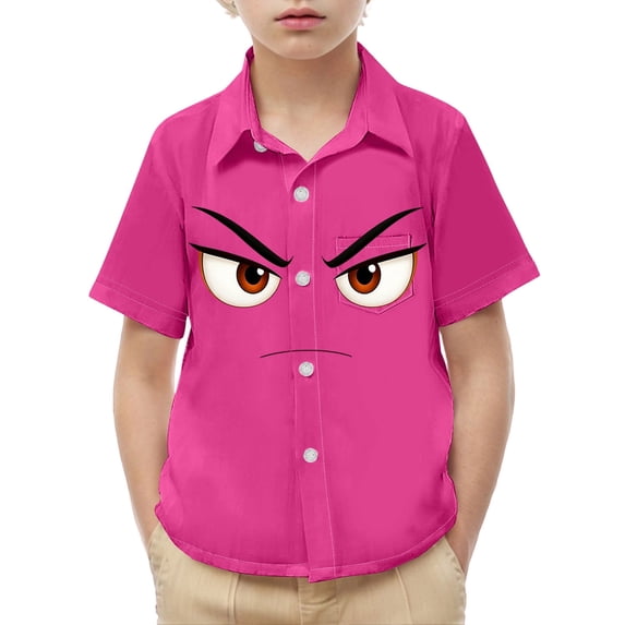 ink Print Shirts for Children Boy Girl Summer Fall Short Sleeve Lounge Cute School Girl Cosplay Costumes Tops Shirt Blouses Child 2026 Clothing 3 Years