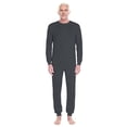 thumbnail image 1 of inlzdz Elderly Men Women Anti-Strip Adaptive Jumpsuit Long Sleeve Zipper Rompers for Special Needs Dark Gray XS, 1 of 5