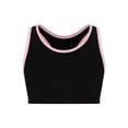 thumbnail image 1 of inlzdz Girl's Summer Sleeveless Crop Tank Tops Racer Back Casual Basic Tank Vest Yoga Workout Shirts Pink 16, 1 of 6