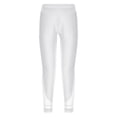 thumbnail image 1 of inlzdz Girls Elastic Waist Footless Yoga Legging Skinny Tights for Gymnastic Dancing Workout Skating White 14, 1 of 6