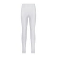 thumbnail image 1 of inlzdz Kids Girls Athletic Skinny Footless Leggings for Child Gymnastics Dance Skating Yoga Jegging White 14, 1 of 5