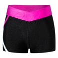 thumbnail image 1 of inlzdz Kids Girls Dance Gymnastics Shorts Athletic Performance Booty Shorts Stretchy Low Waist Short Hot Pink 16, 1 of 5