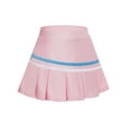 thumbnail image 1 of inlzdz Kids Girls Golf Tennis Dress Pleated Skirts with Built-in Shorts for Badminton School Pink 14, 1 of 6