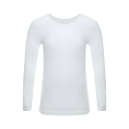 Girls long sleeve thermal vest best sale