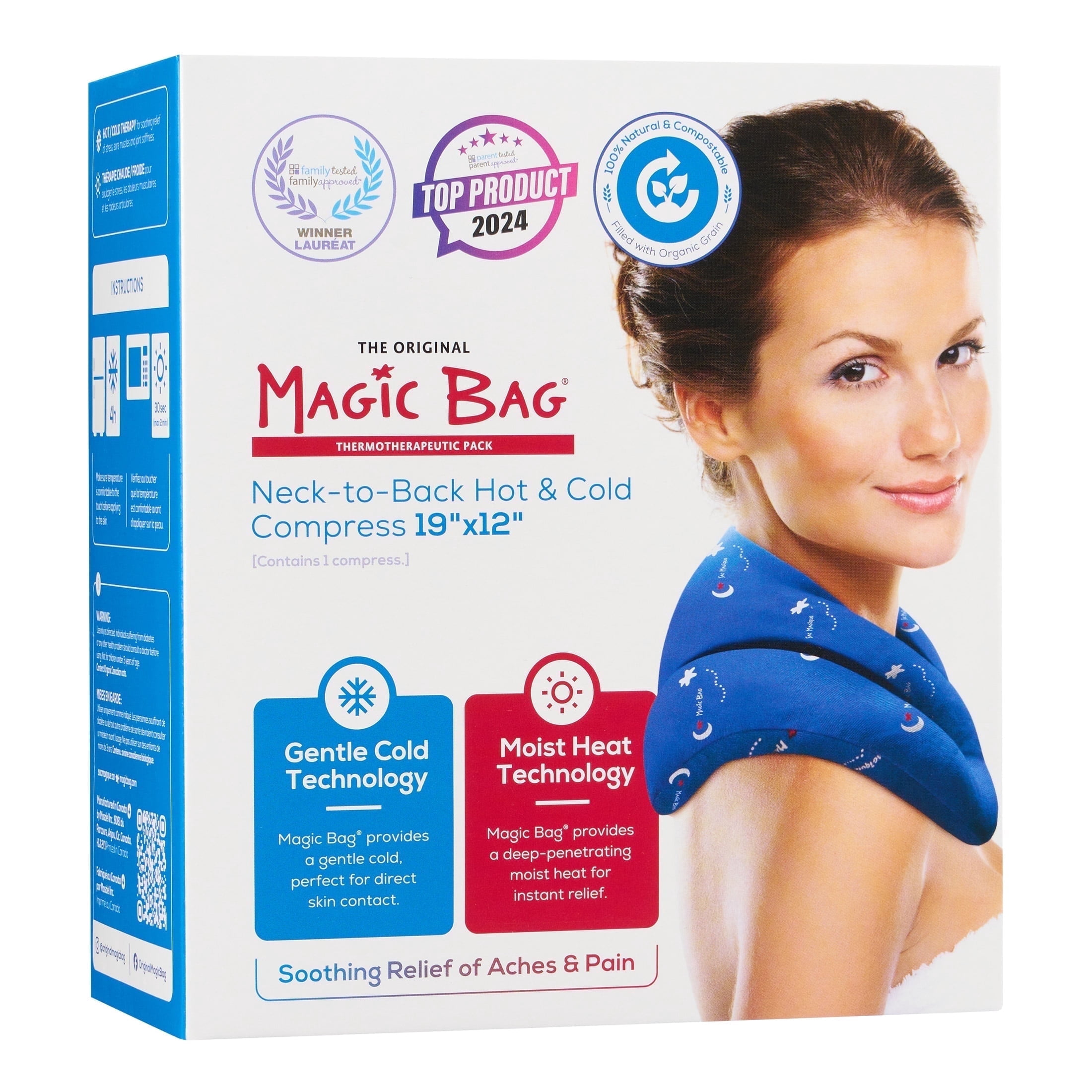 The Original Magic Bag® Neck-to-Back Pad 48cm x 31cm (19” x 12”)