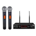 innopow 200Channel Wireless Microphones System, Dual UHF Metal
