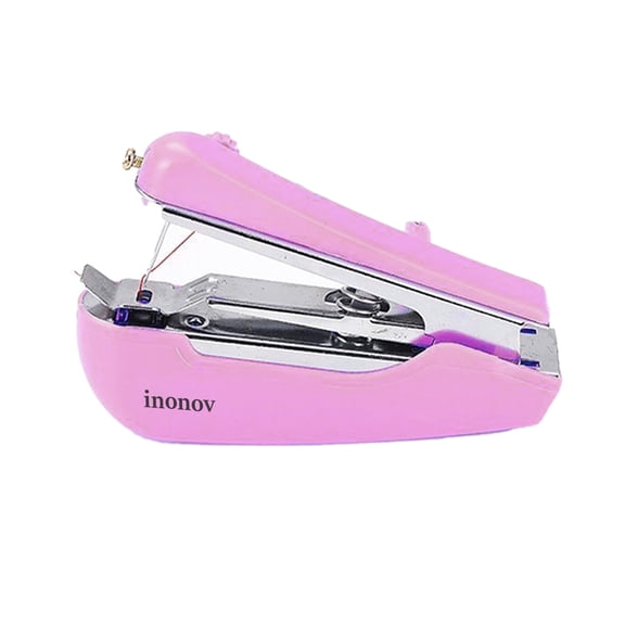 inonov Sewing machinery, Portable Mini Manual Sewing Machine Handy Needlework Tool Mini Sewer Machine