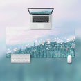 ins Nordic Oil Painting Mouse Pad Oversized Lock Edge Laptop Keyboard