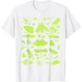 thumbnail image 1 of insect Collection Bugs Entomologists boys and girls T-Shirt100% pure cotton white short-sleeved T-shirts for men and women, 1 of 4
