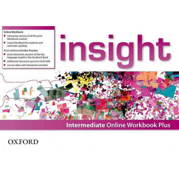 insight: Intermediate: Online Workbook Plus - Card with Access Code