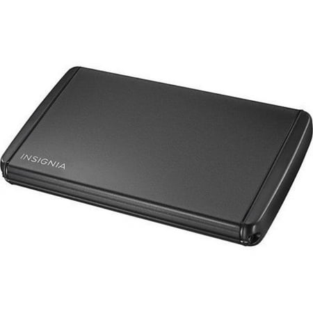 Insignia™ - 2.5" Serial ATA Hard Drive Enclosure - Black