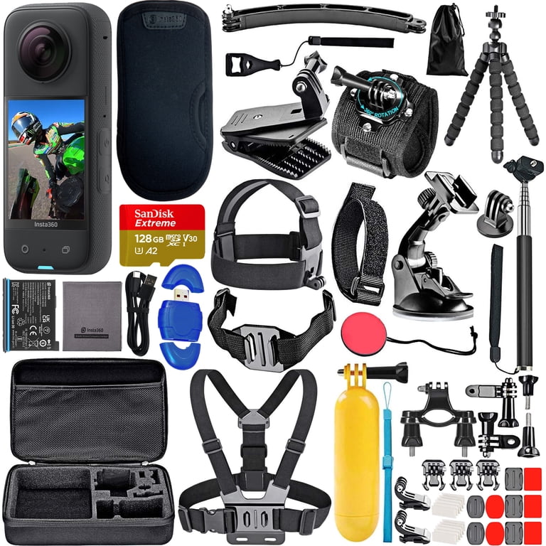 Insta360 X3 Waterproof Action Camera - 48MP, 5.7K HDR, 72MP Insta360 X3 Waterproof Action Camera - 48MP, 5.7K HDR, 72MP