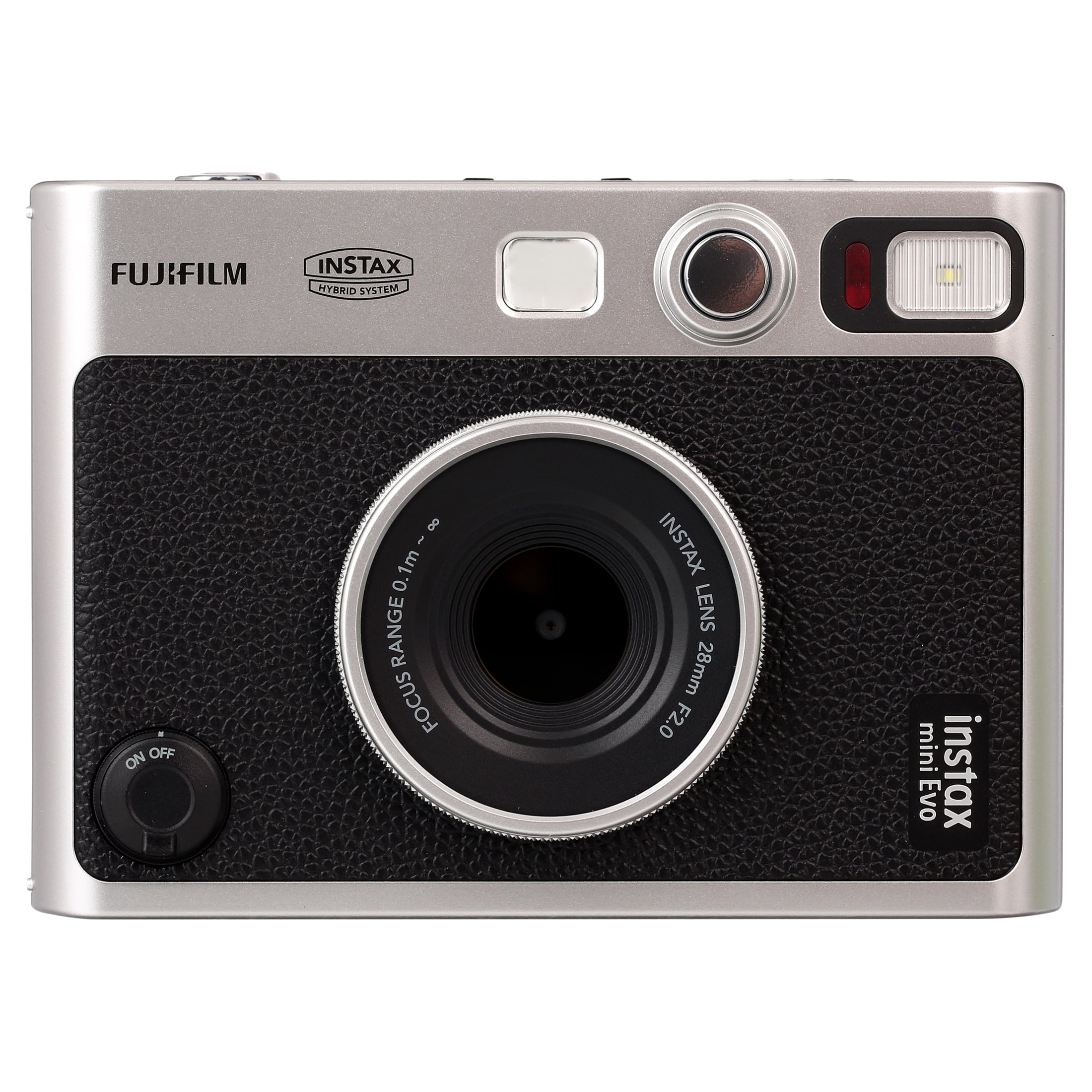 FUJIFILM INSTAX MINI EVO Hybrid Instant Camera | Black