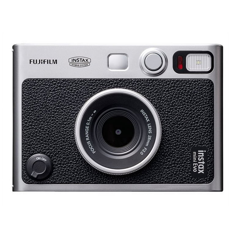 Fujifilm Instax Mini Evo Digital Camera - Black, Instant 