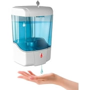 Interhasa 20 fl oz/600ml Wall Mount Automatic Foam Soap Dispenser Hand Sanitizer Dispenser, White
