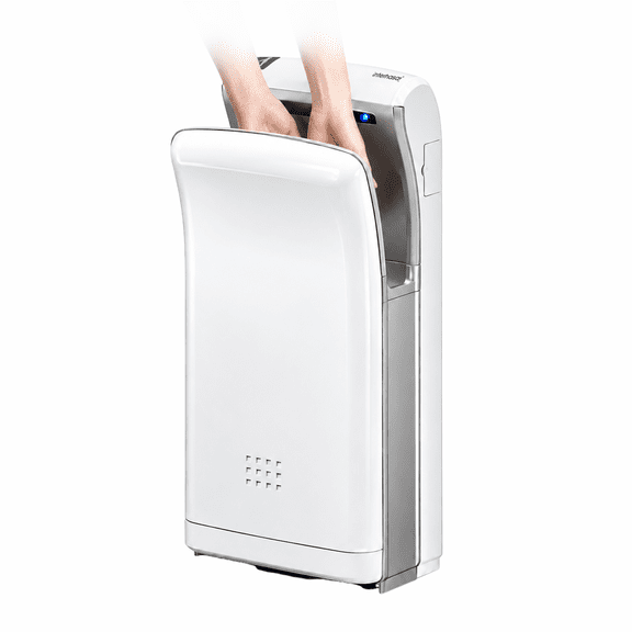 Interhasa! Hand Dryer with HEPA Filter, 1800W Electric Hand Dryer for Bathrooms Commercial, Plug in,White