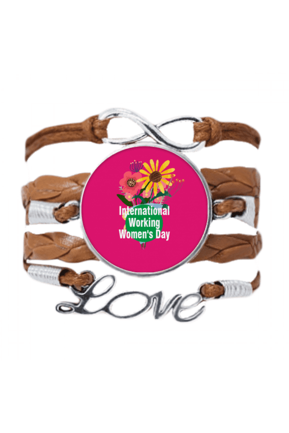 international working women day bracelet chain ornament wristband