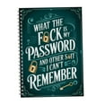 thumbnail image 1 of internet Account Password Keeper Notebook, Spiral-Bound Website Login Organizer, Humorous Password Log Book for Storing Website details, Login Credentials and online Account, 1 of 6