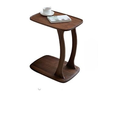interoknack C-Shaped Side Table for Living Room, Bedroom, Sofa and Laptop