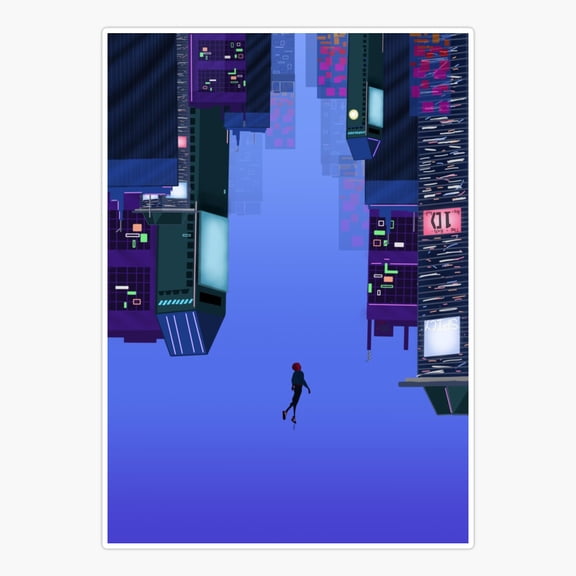 into the spider- verse Sticker