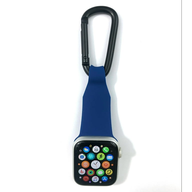 inurseya Watch Fob Carabiner Compatible with Apple Watch 38 mm 44 mm made from Silicone
