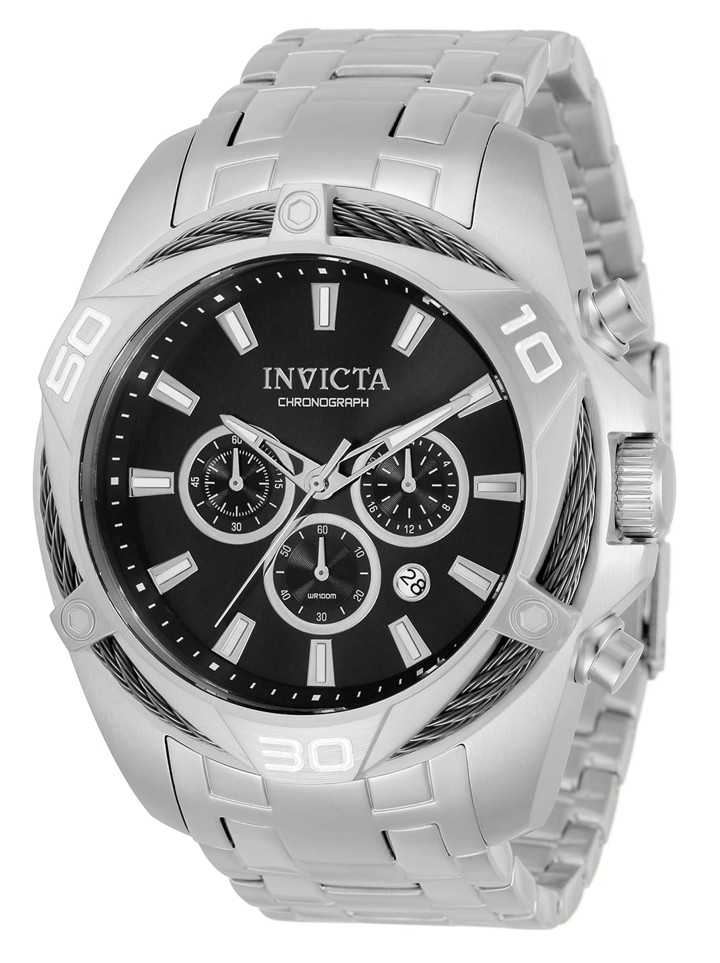 Invicta Men's Bolt Gray Dial Watch - 34118