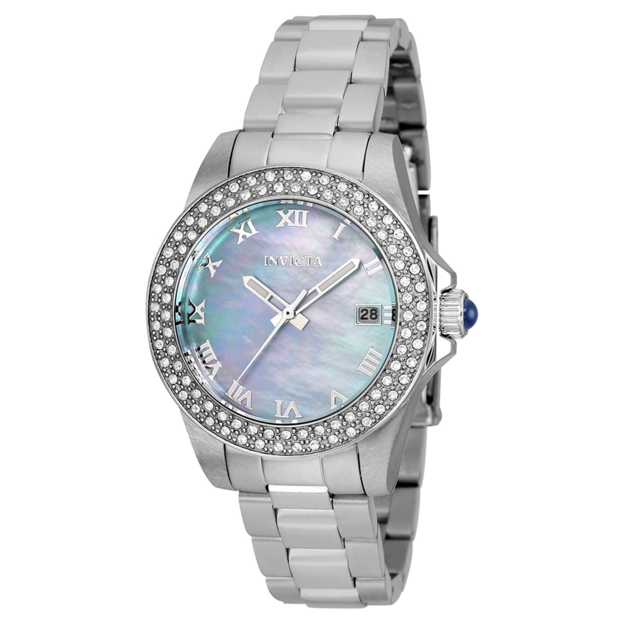 Invicta Women's Angel Blue Dial Watch - 36071