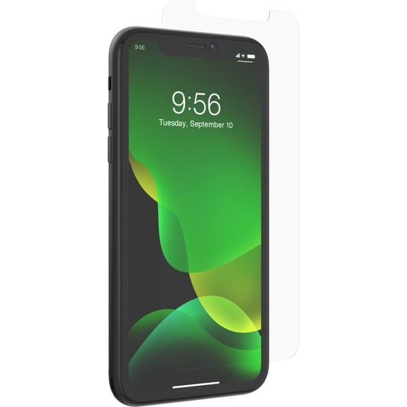 ZAGG InvisibleShield Glass Elite Screen Protection for Apple iPhone 11 Case Friendly Advanced Impact Protection with Anti-microbial
