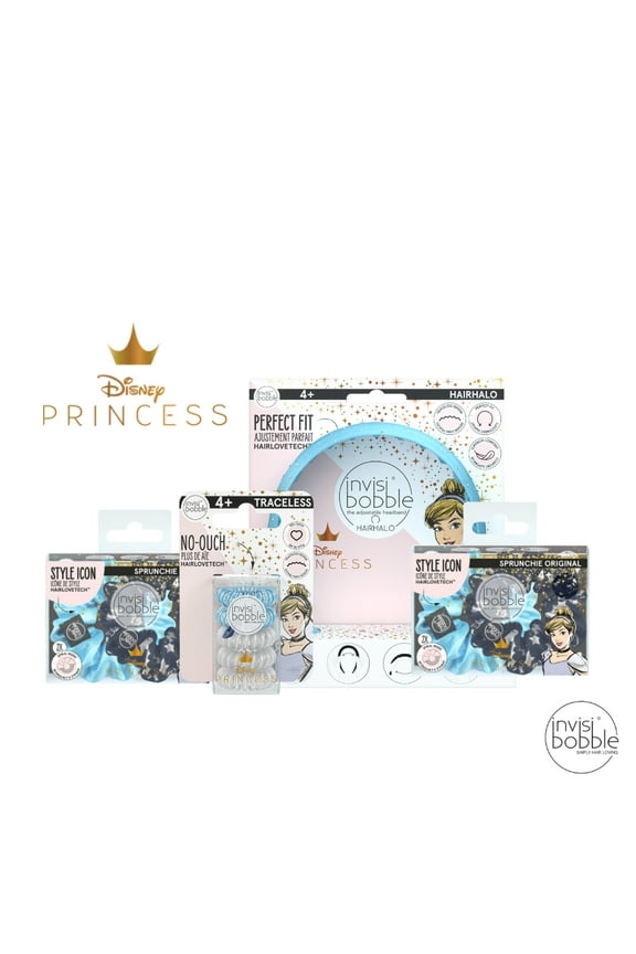 Disney Princess Cinderella Hair Accessories Bundle