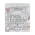 thumbnail image 1 of invisibobble Original Traceless Spiral Hair Ties - White Granite - 2 packs of 3, 1 of 6