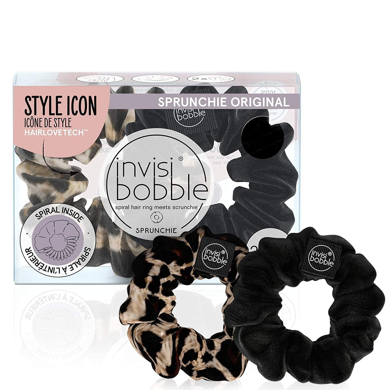 Invisibobble Sprunchie Duo Donut Run With Scissors 2pk Invisibobble Sprunchie Duo Donut Run With Scissors 2pk