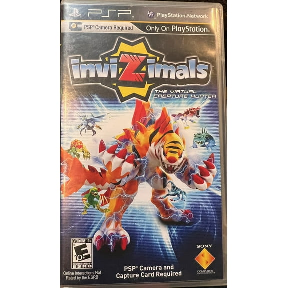 invizimals the virtual creature hunter psp/umd