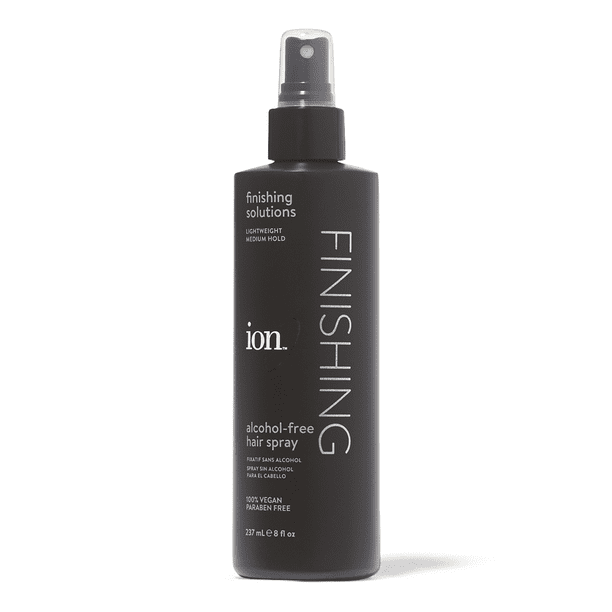 ion AlcoholFree Finishing Hair Spray, 8oz, Lightweight, Medium Hold