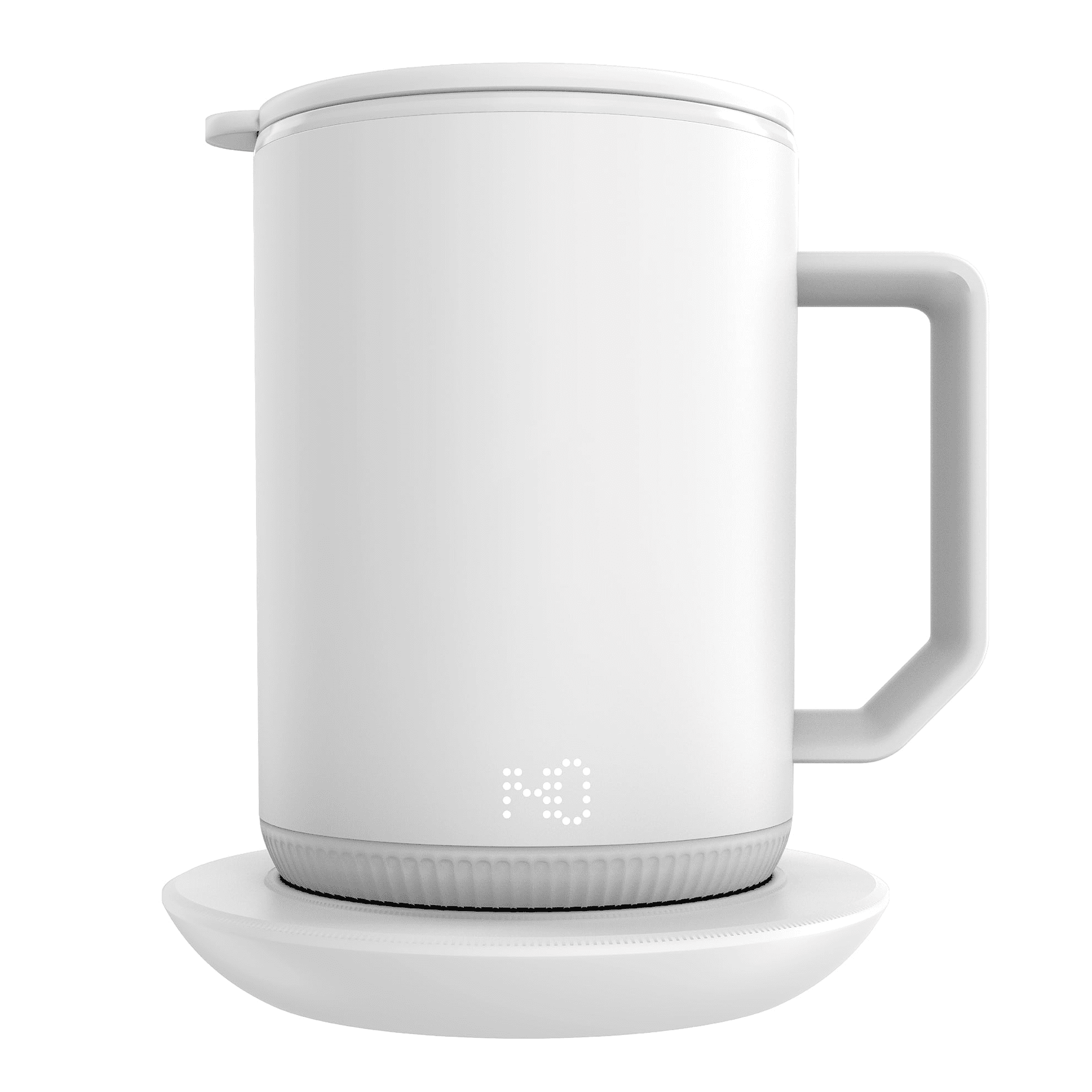 ionMug & Charging Coaster 12oz. Stainless Steel Self Heating Coffee